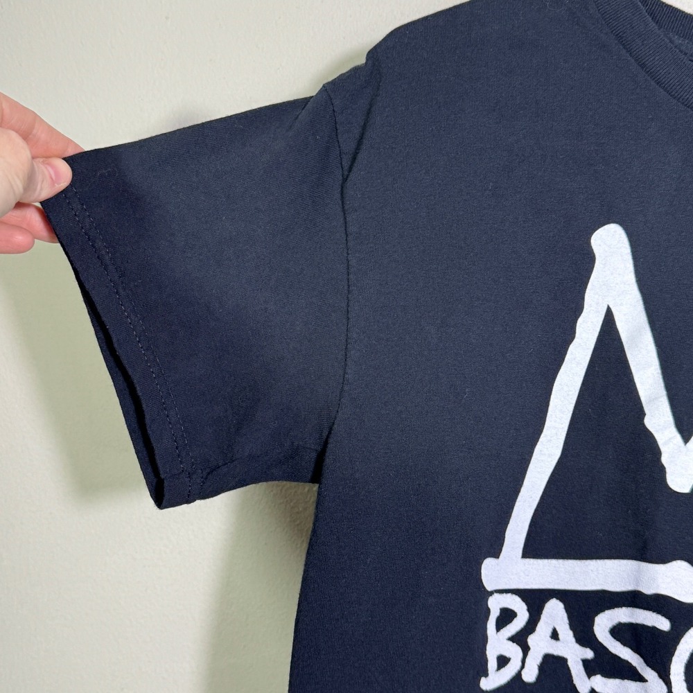 Jean-Michel‎ Basquiat Crown Graphic Crop Tee Black Art Streetwear Shirt Size Med - Picture 4 of 12